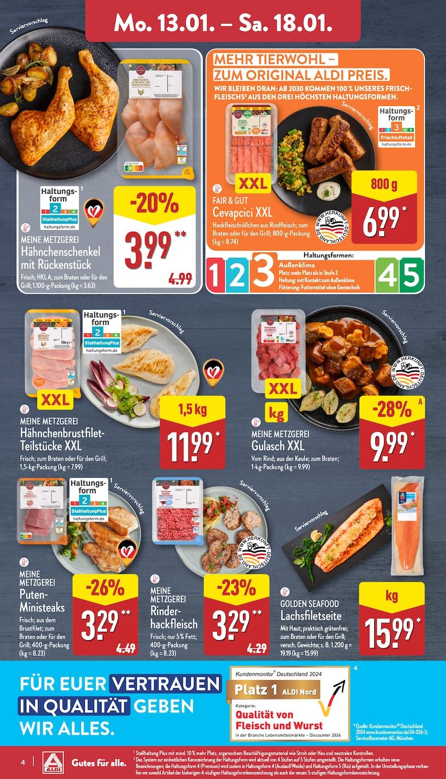 Aldi Aldi Nord Prospekt ab Montag Seite 4