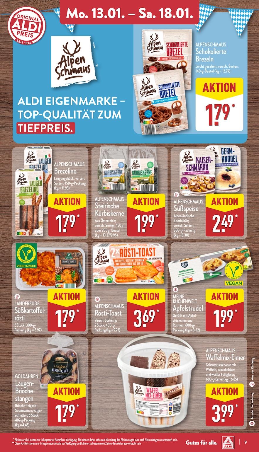 Aldi Aldi Nord Prospekt ab Montag Seite 9