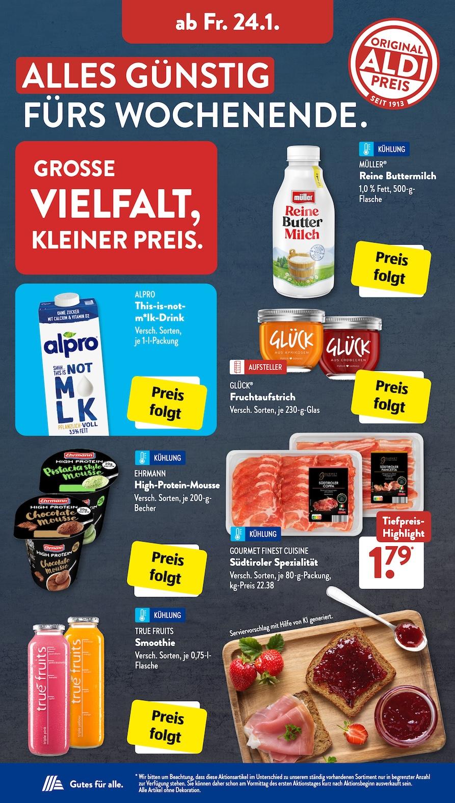 Aldi Aldi Süd Prospekt ab Montag Seite 17