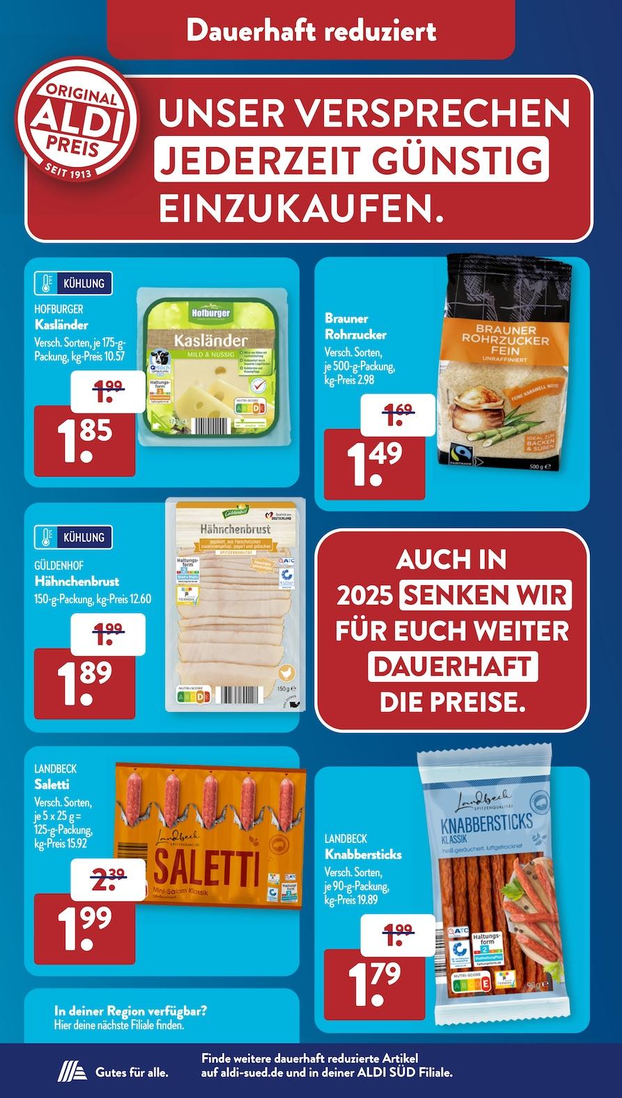 Aldi Aldi Süd Prospekt ab Montag Seite 23