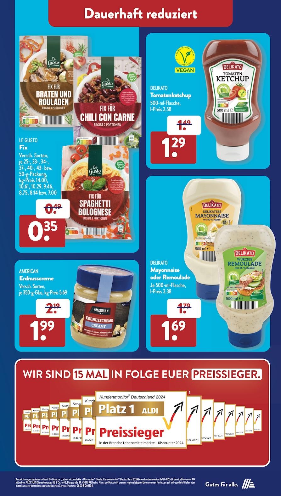 Aldi Aldi Süd Prospekt ab Montag Seite 24