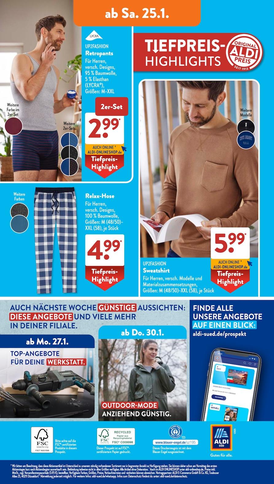 Aldi Aldi Süd Prospekt ab Montag Seite 27