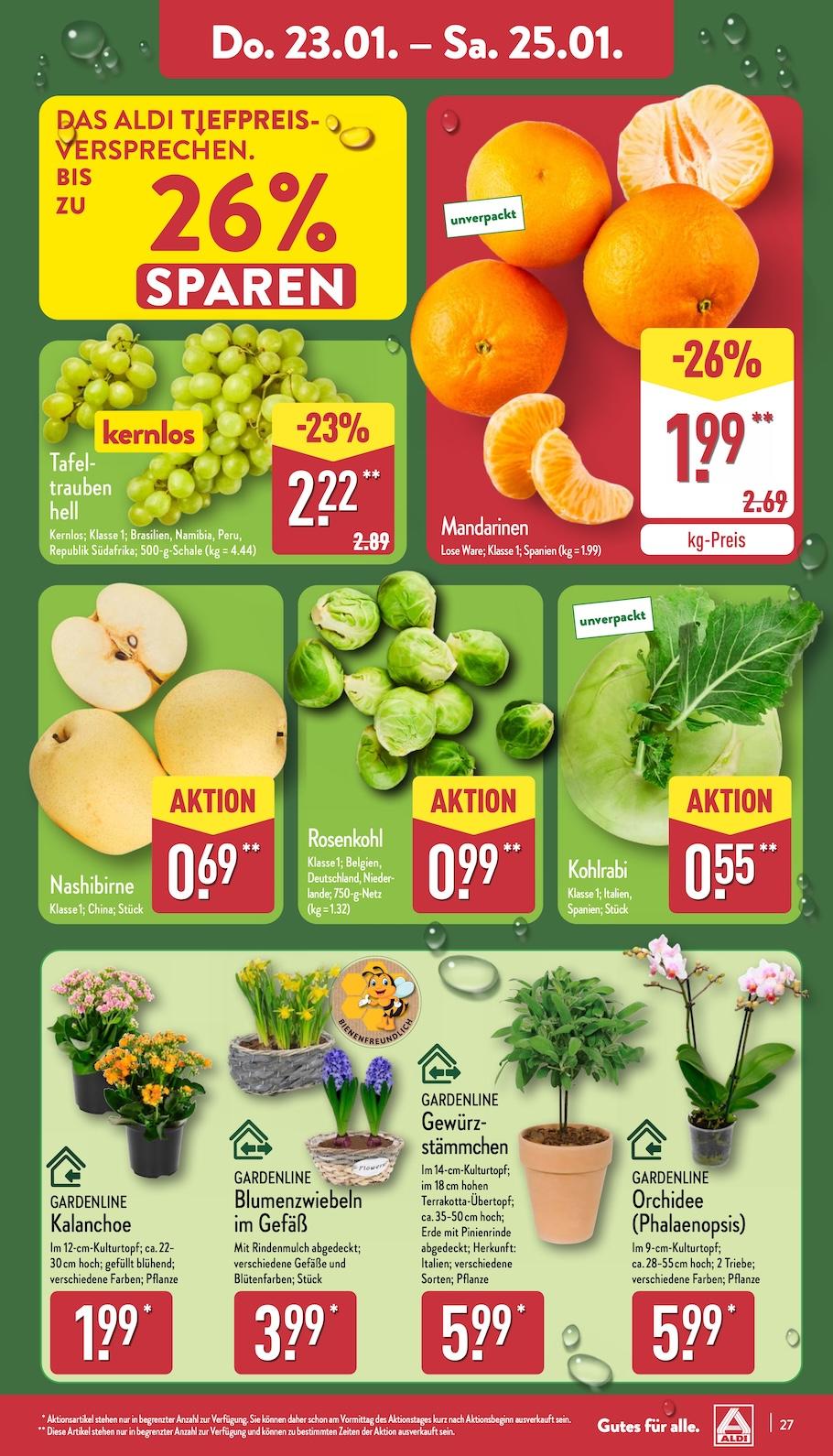 Aldi Aldi Nord Prospekt ab Montag Seite 27