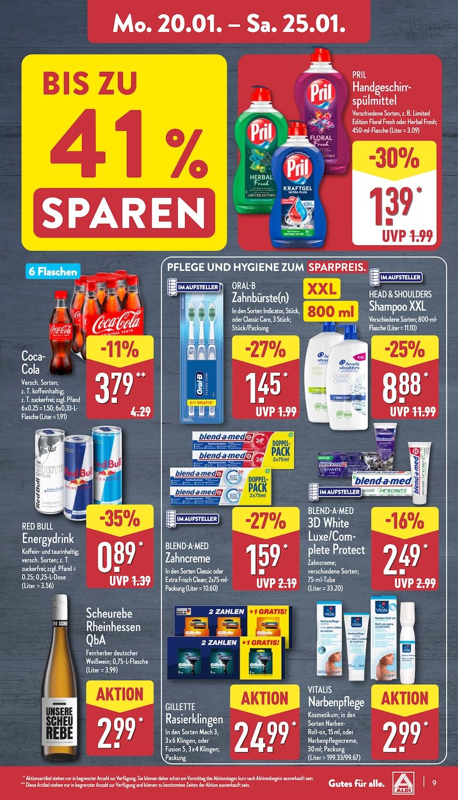 Aldi Aldi Nord Prospekt ab Montag Seite 9