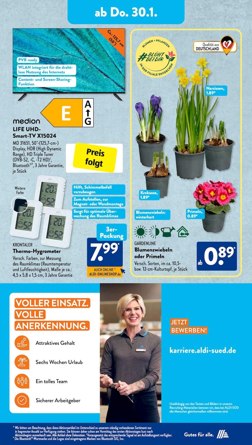 Aldi Aldi Süd Prospekt ab Montag Seite 12