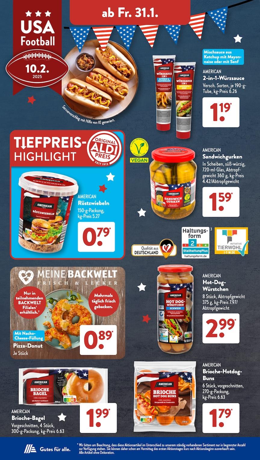 Aldi Aldi Süd Prospekt ab Montag Seite 21