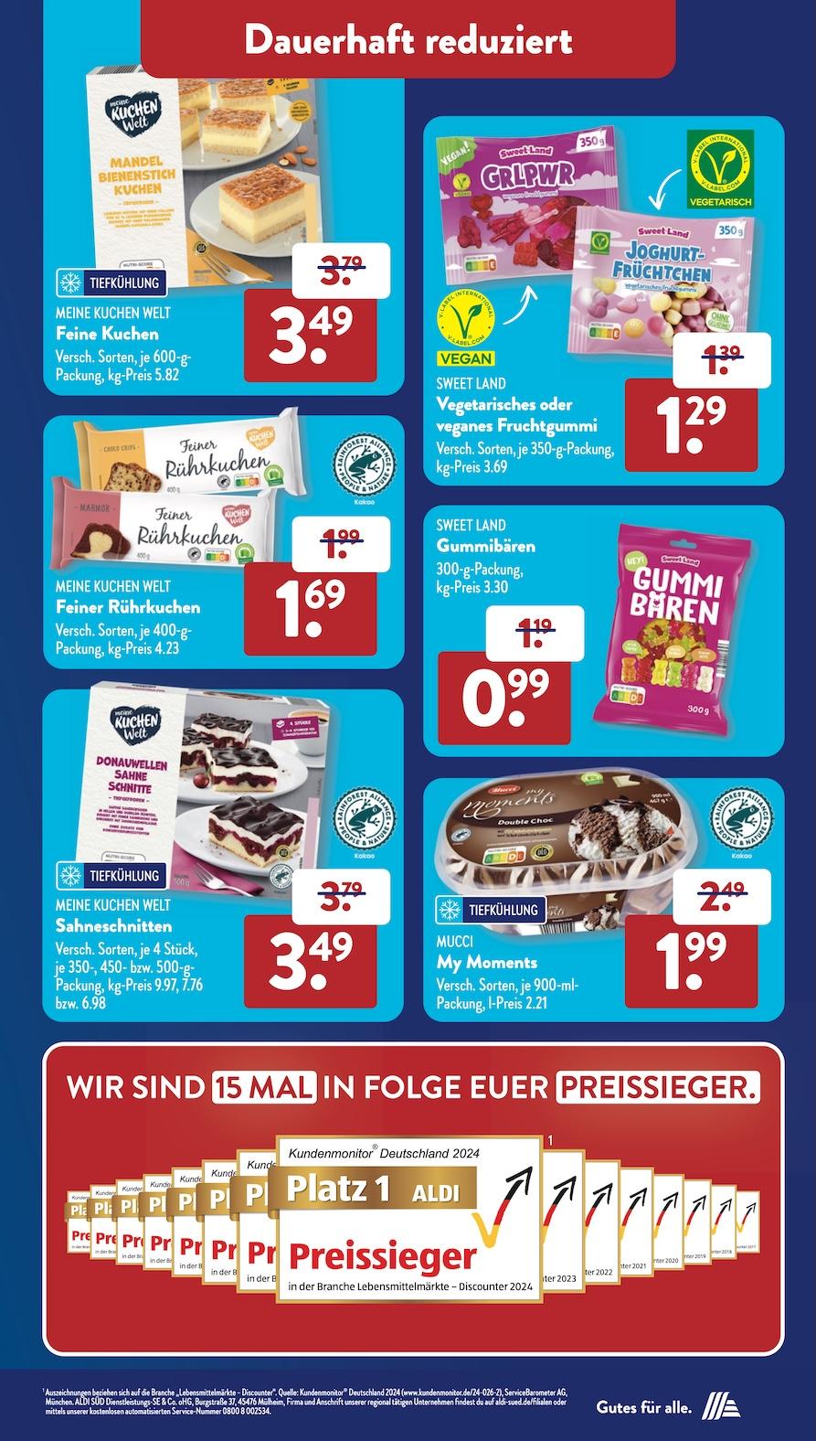Aldi Aldi Süd Prospekt ab Montag Seite 22