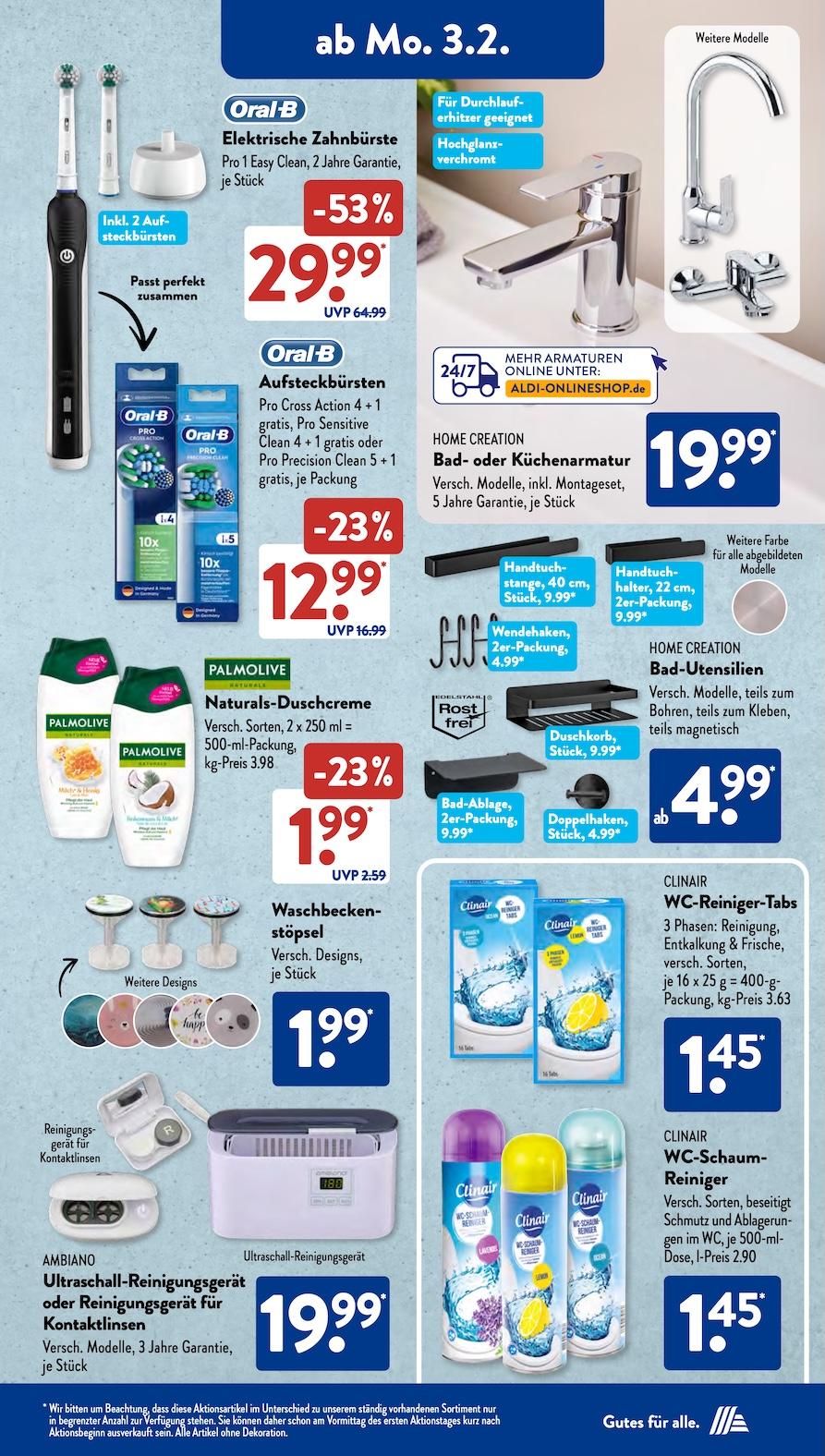 Aldi Aldi Süd Prospekt ab Montag Seite 3
