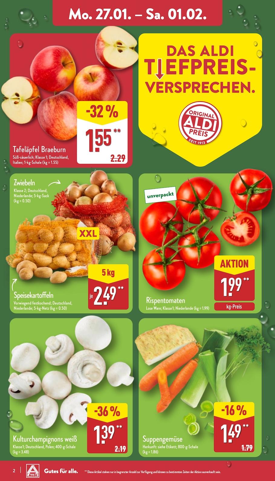 Aldi Aldi Nord Prospekt ab Montag Seite 2