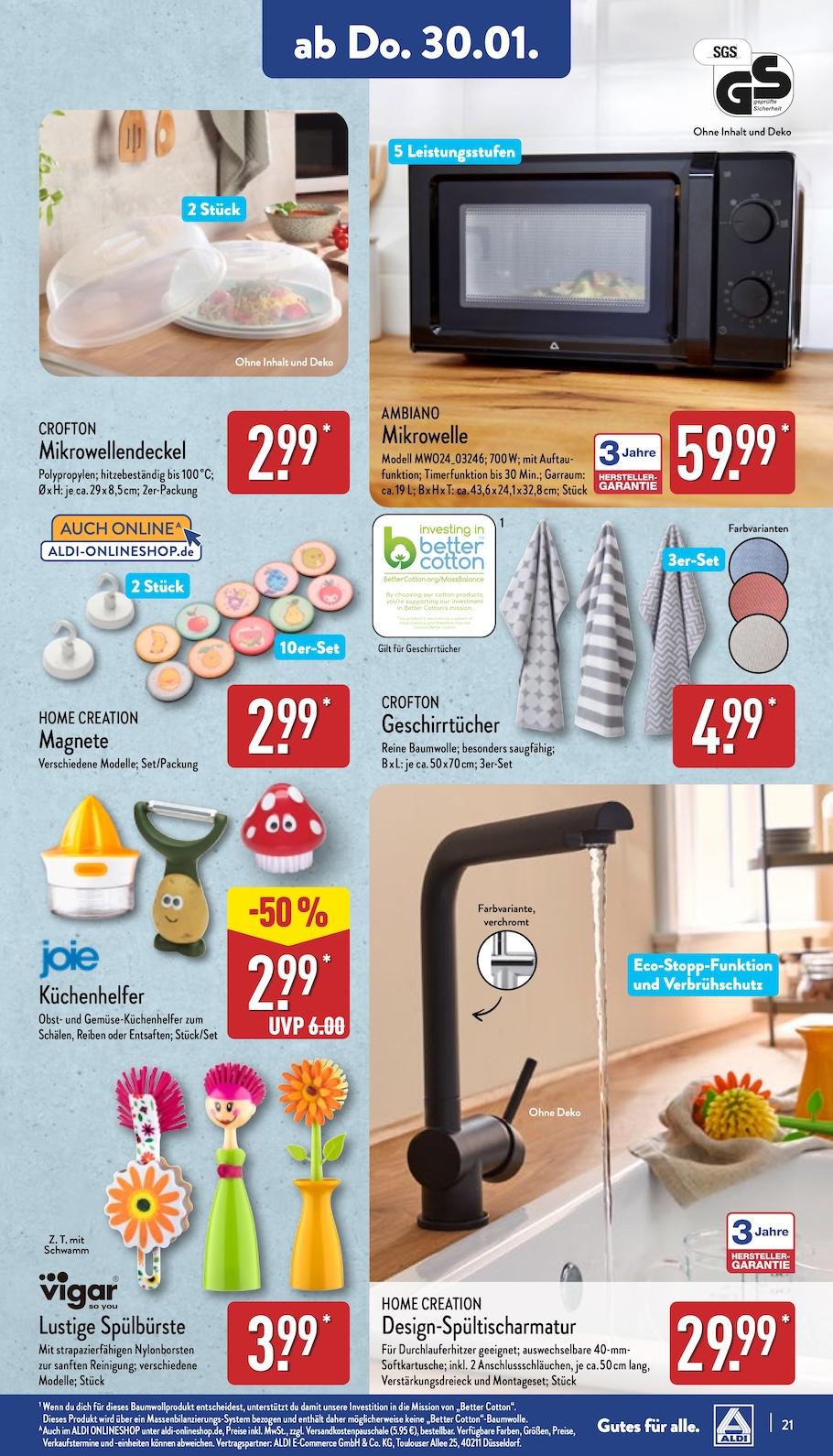Aldi Aldi Nord Prospekt ab Montag Seite 21