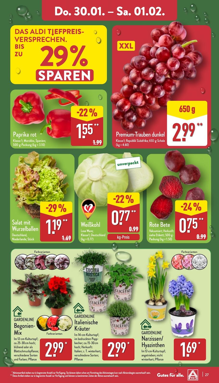 Aldi Aldi Nord Prospekt ab Montag Seite 27