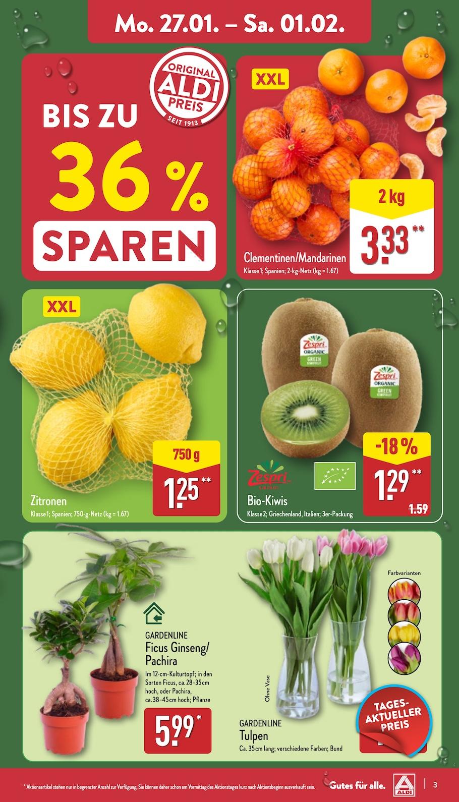 Aldi Aldi Nord Prospekt ab Montag Seite 3