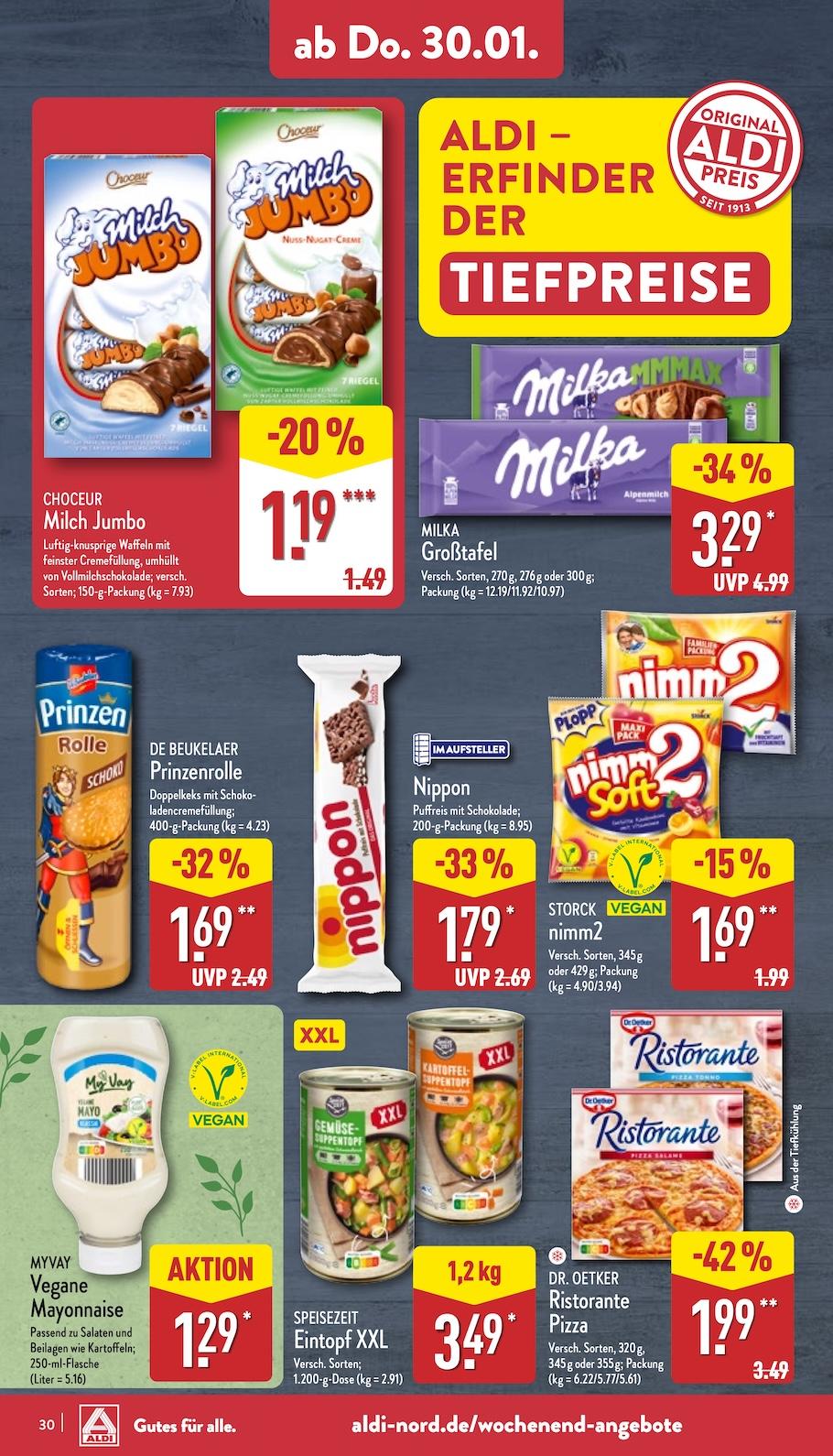 Aldi Aldi Nord Prospekt ab Montag Seite 30