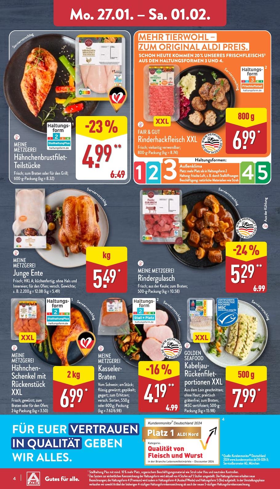 Aldi Aldi Nord Prospekt ab Montag Seite 4