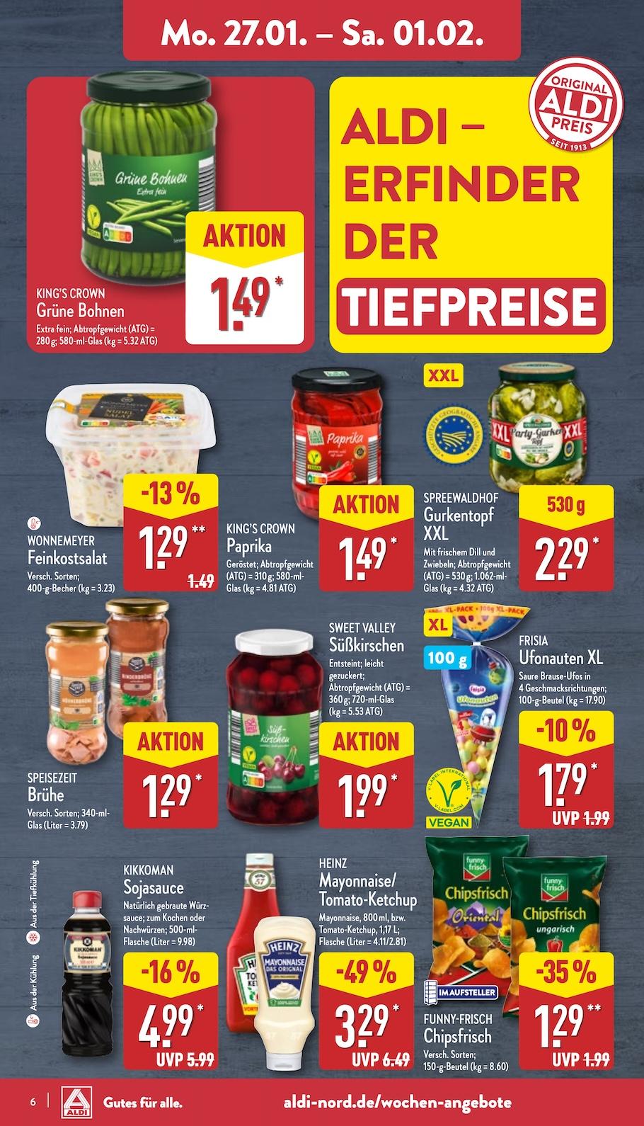 Aldi Aldi Nord Prospekt ab Montag Seite 6