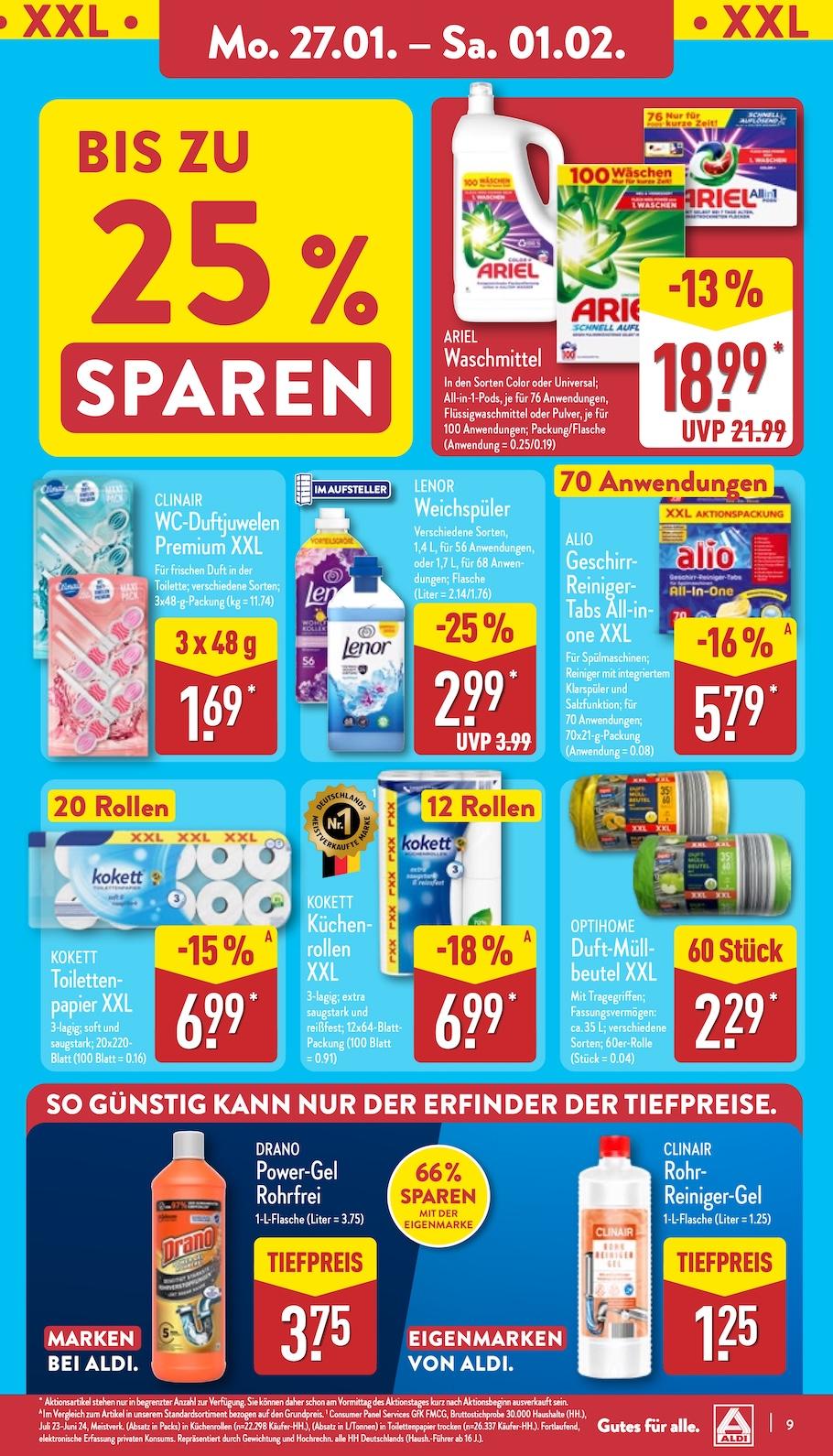 Aldi Aldi Nord Prospekt ab Montag Seite 9