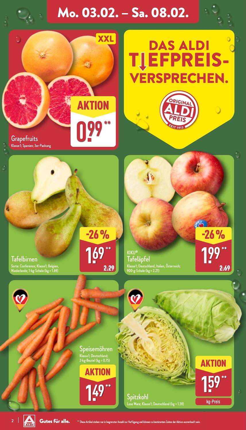 Aldi Aldi Nord Prospekt ab Montag Seite 2
