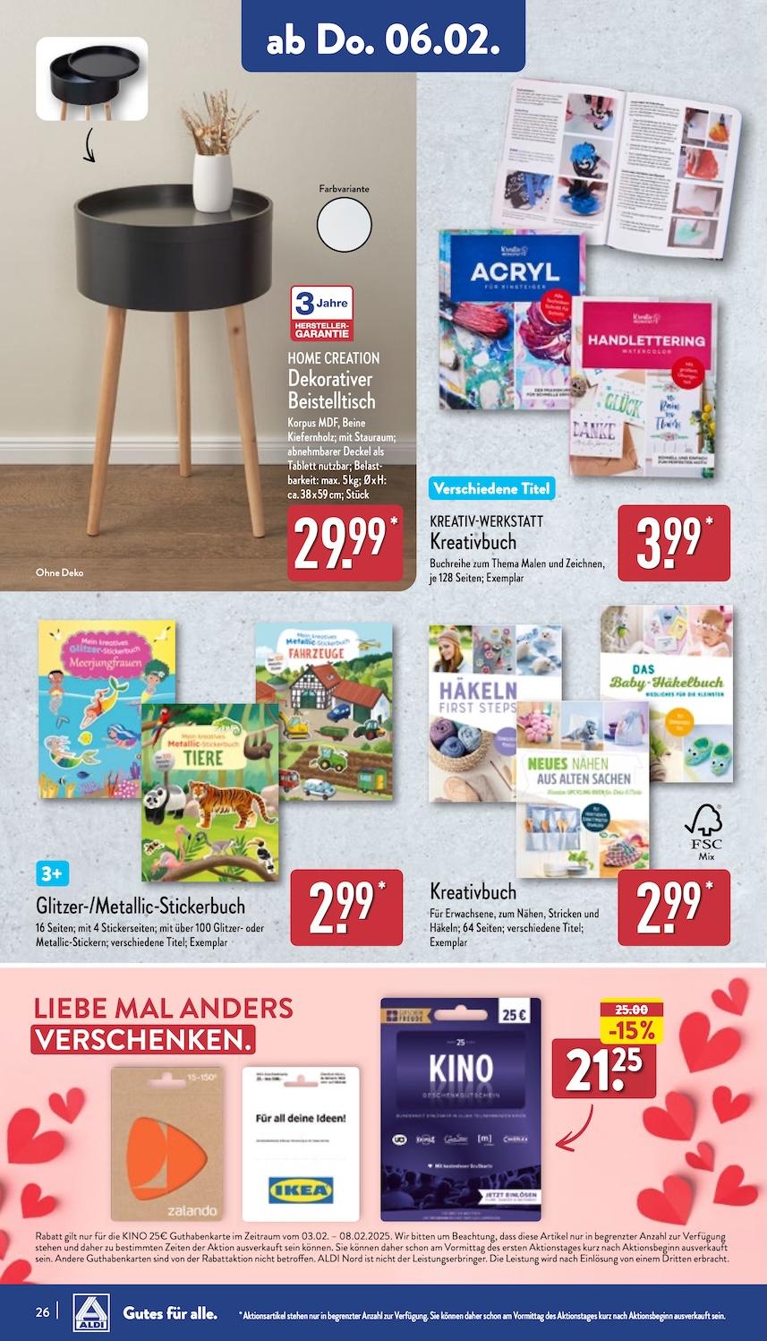 Aldi Aldi Nord Prospekt ab Montag Seite 26