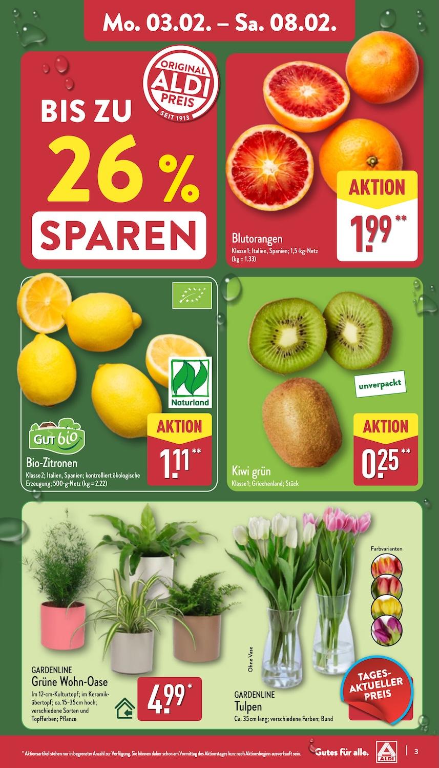 Aldi Aldi Nord Prospekt ab Montag Seite 3