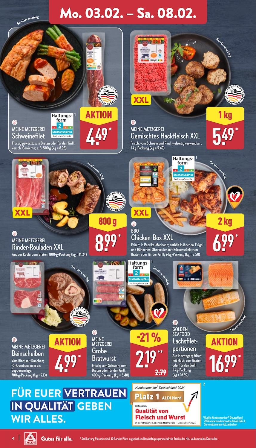 Aldi Aldi Nord Prospekt ab Montag Seite 4