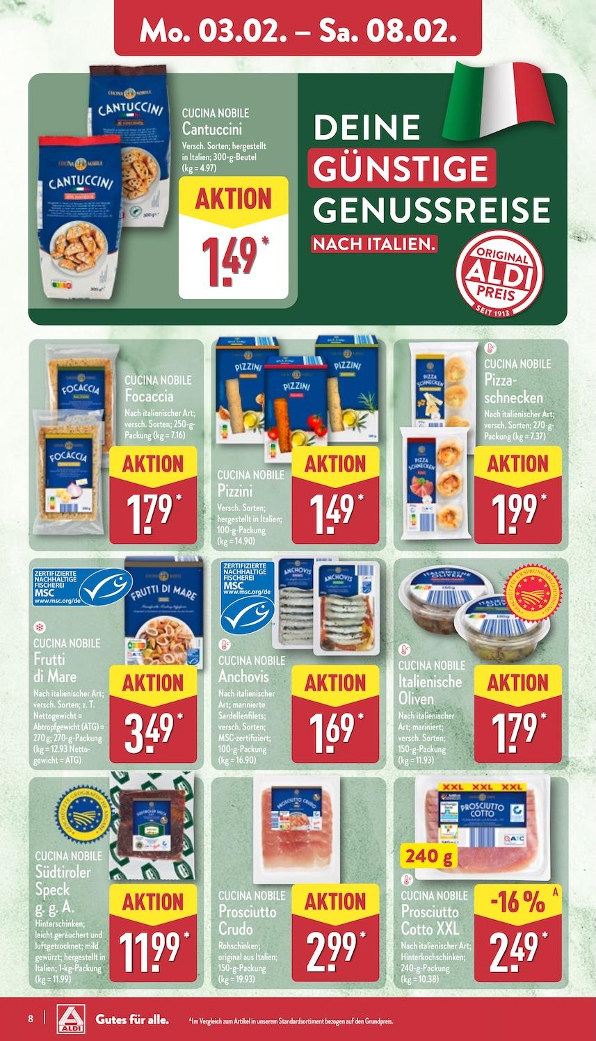 Aldi Aldi Nord Prospekt ab Montag Seite 8