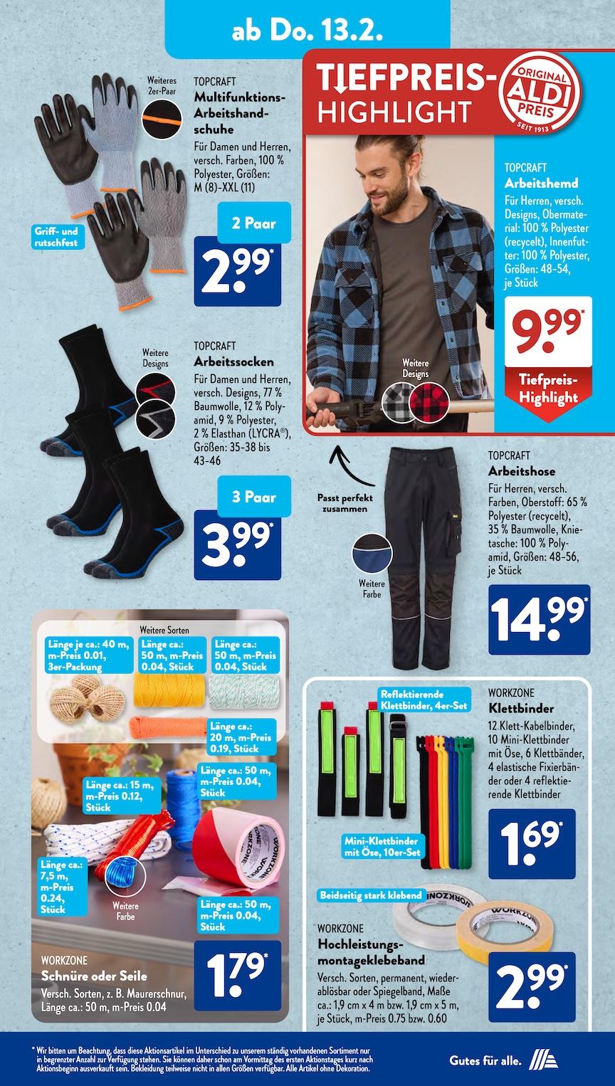 Aldi Aldi Süd Prospekt ab Montag Seite 13