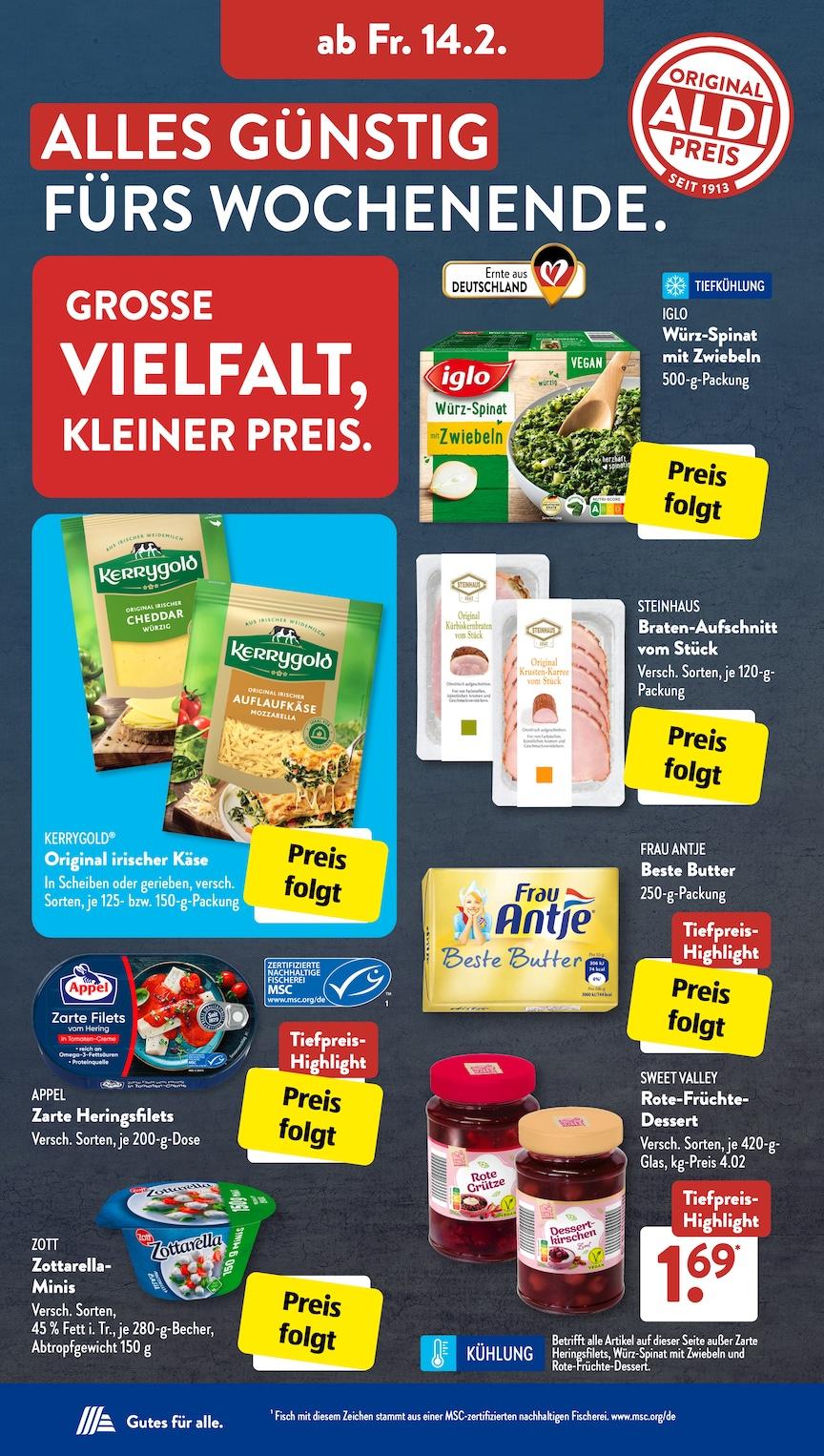 Aldi Aldi Süd Prospekt ab Montag Seite 17