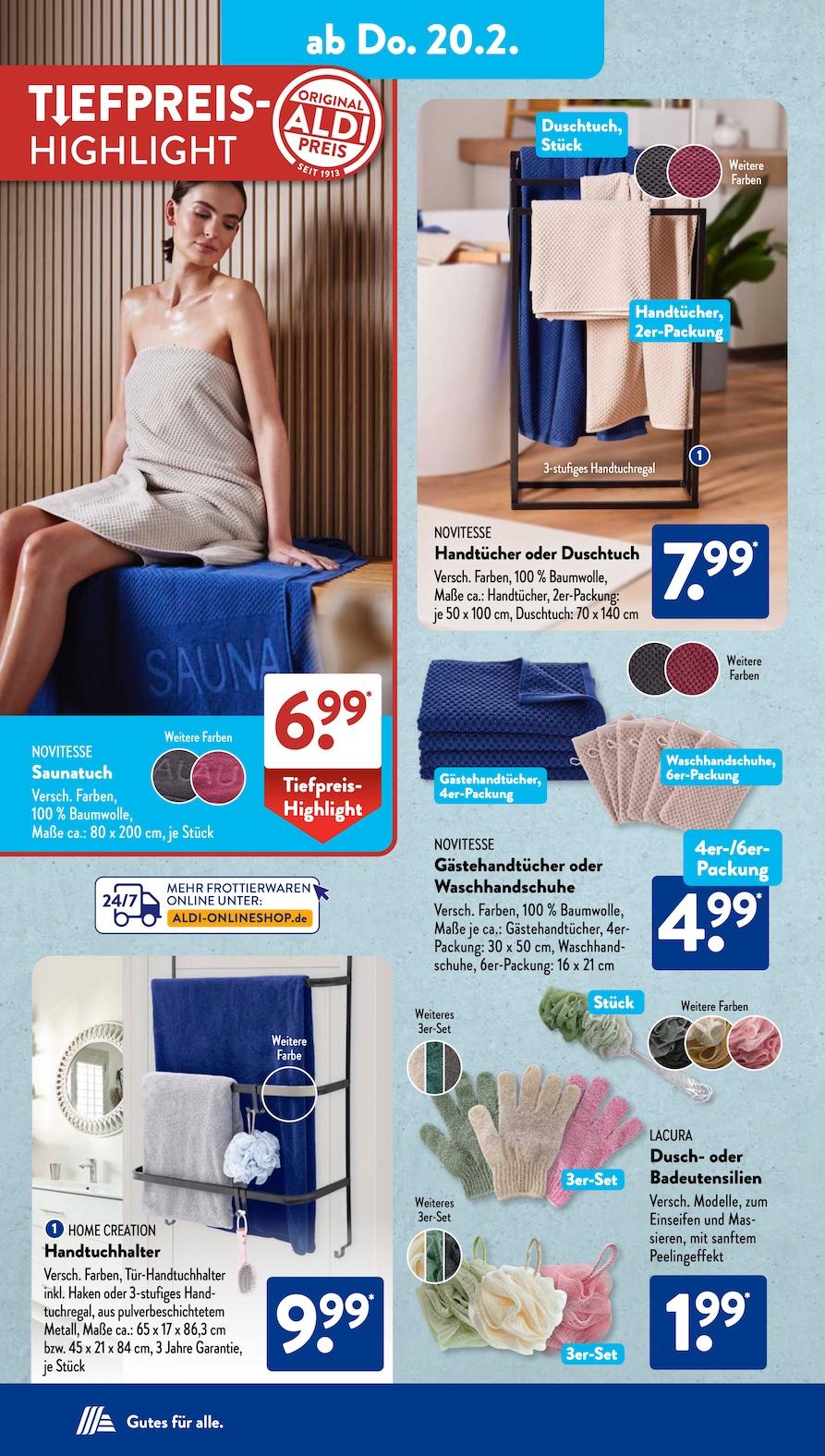 Aldi Aldi Süd Prospekt ab Montag Seite 12