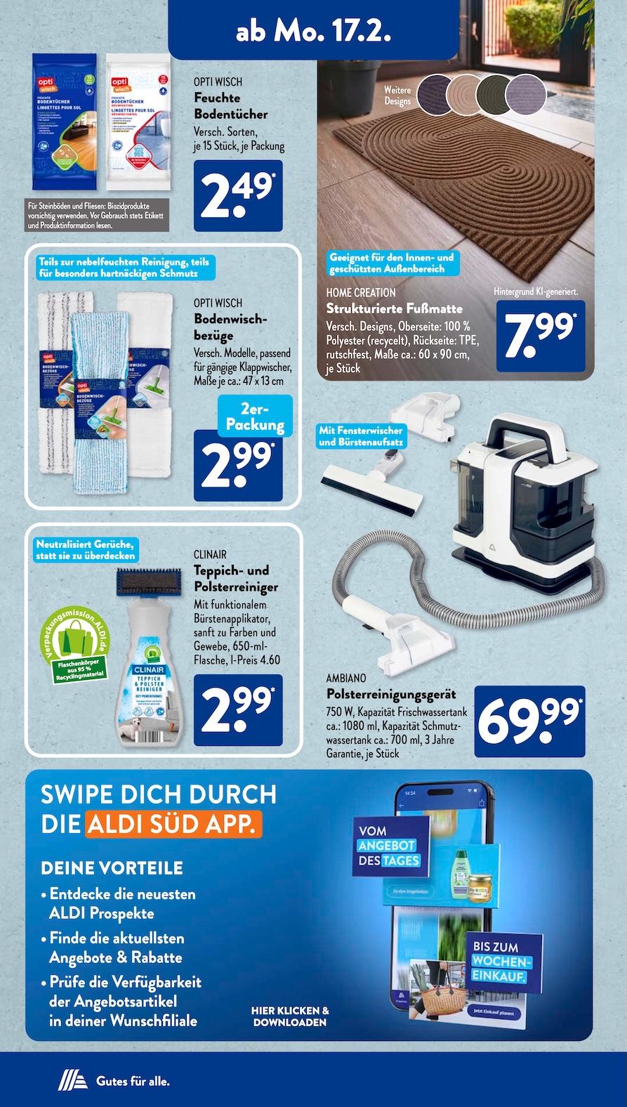 Aldi Aldi Süd Prospekt ab Montag Seite 2