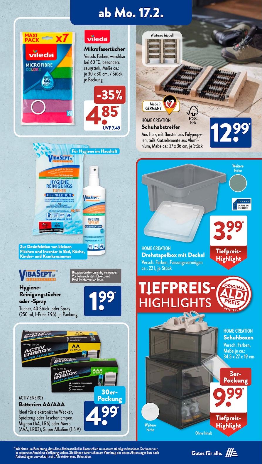 Aldi Aldi Süd Prospekt ab Montag Seite 3