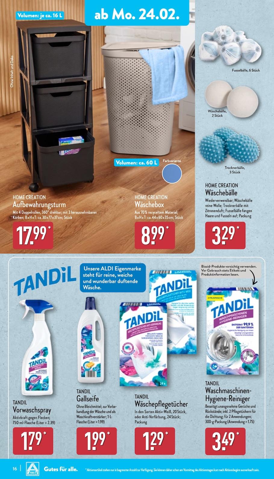 Aldi Aldi Nord Prospekt ab Montag Seite 16