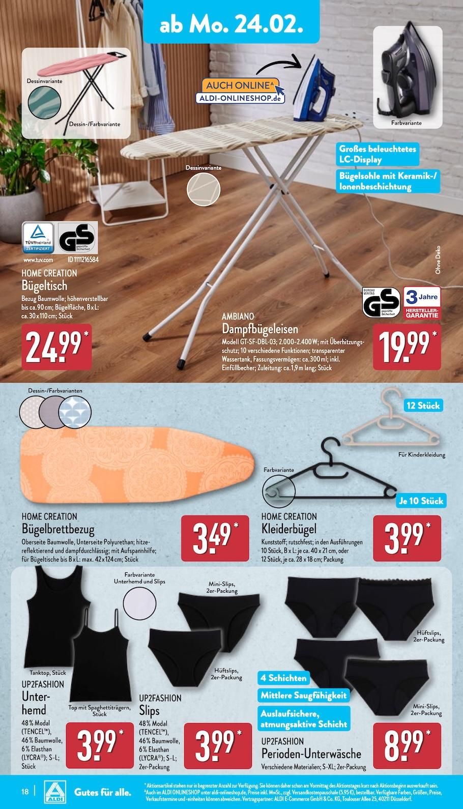 Aldi Aldi Nord Prospekt ab Montag Seite 18