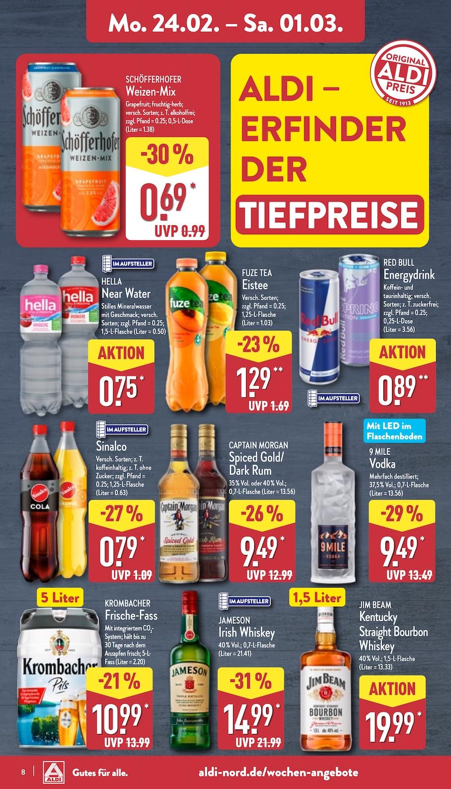 Aldi Aldi Nord Prospekt ab Montag Seite 8