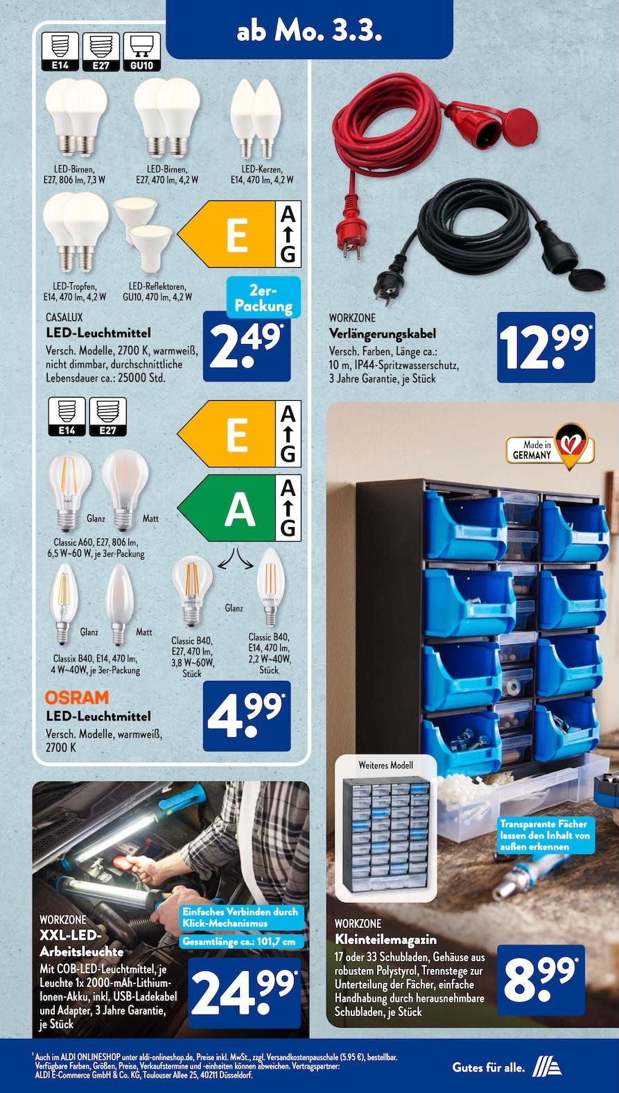 Aldi Aldi Süd Prospekt ab Montag Seite 3