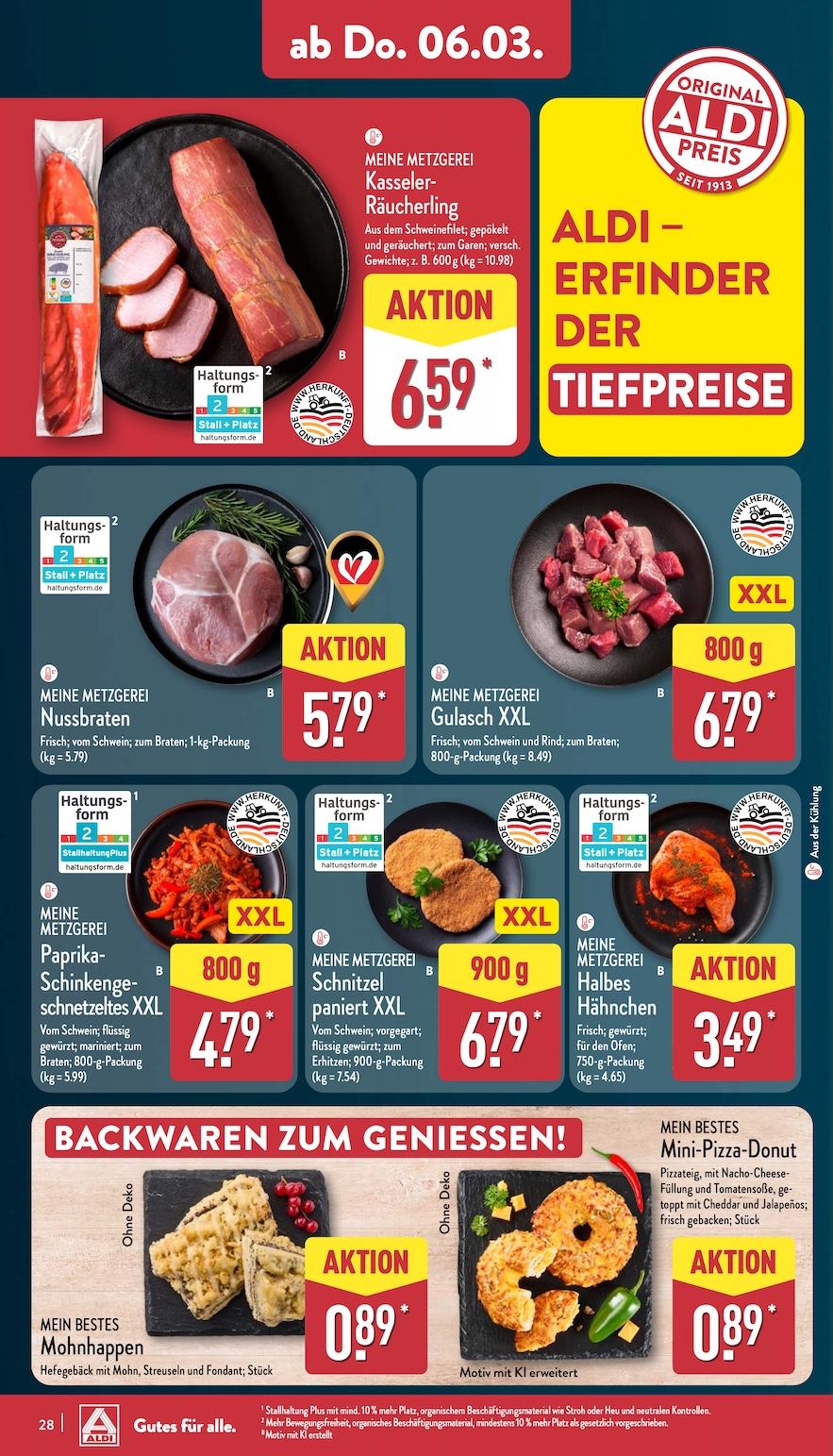 Aldi Aldi Nord Prospekt ab Montag Seite 28