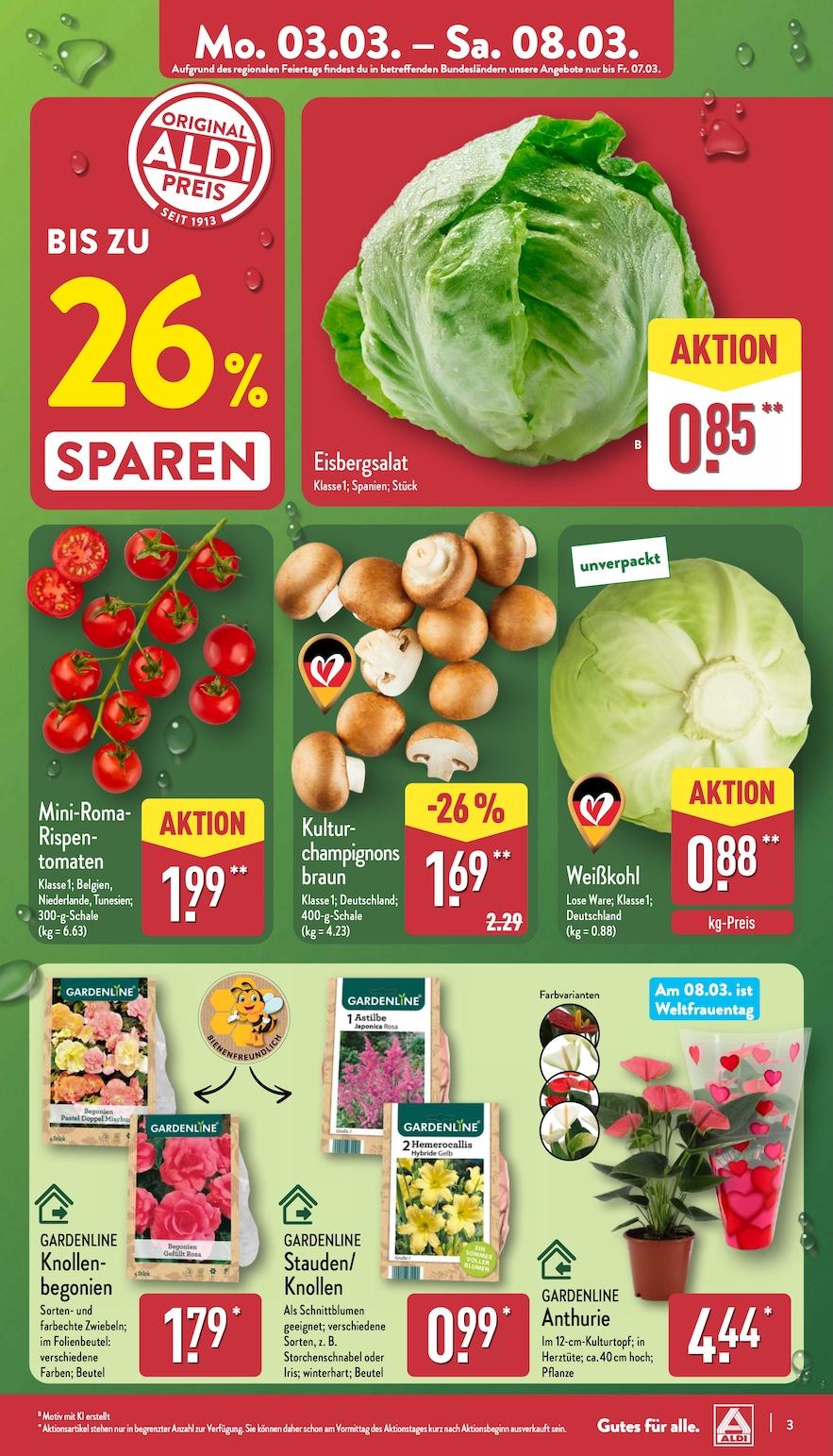 Aldi Aldi Nord Prospekt ab Montag Seite 3
