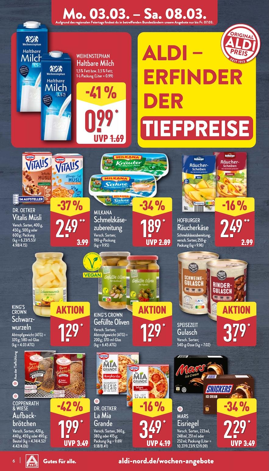 Aldi Aldi Nord Prospekt ab Montag Seite 6