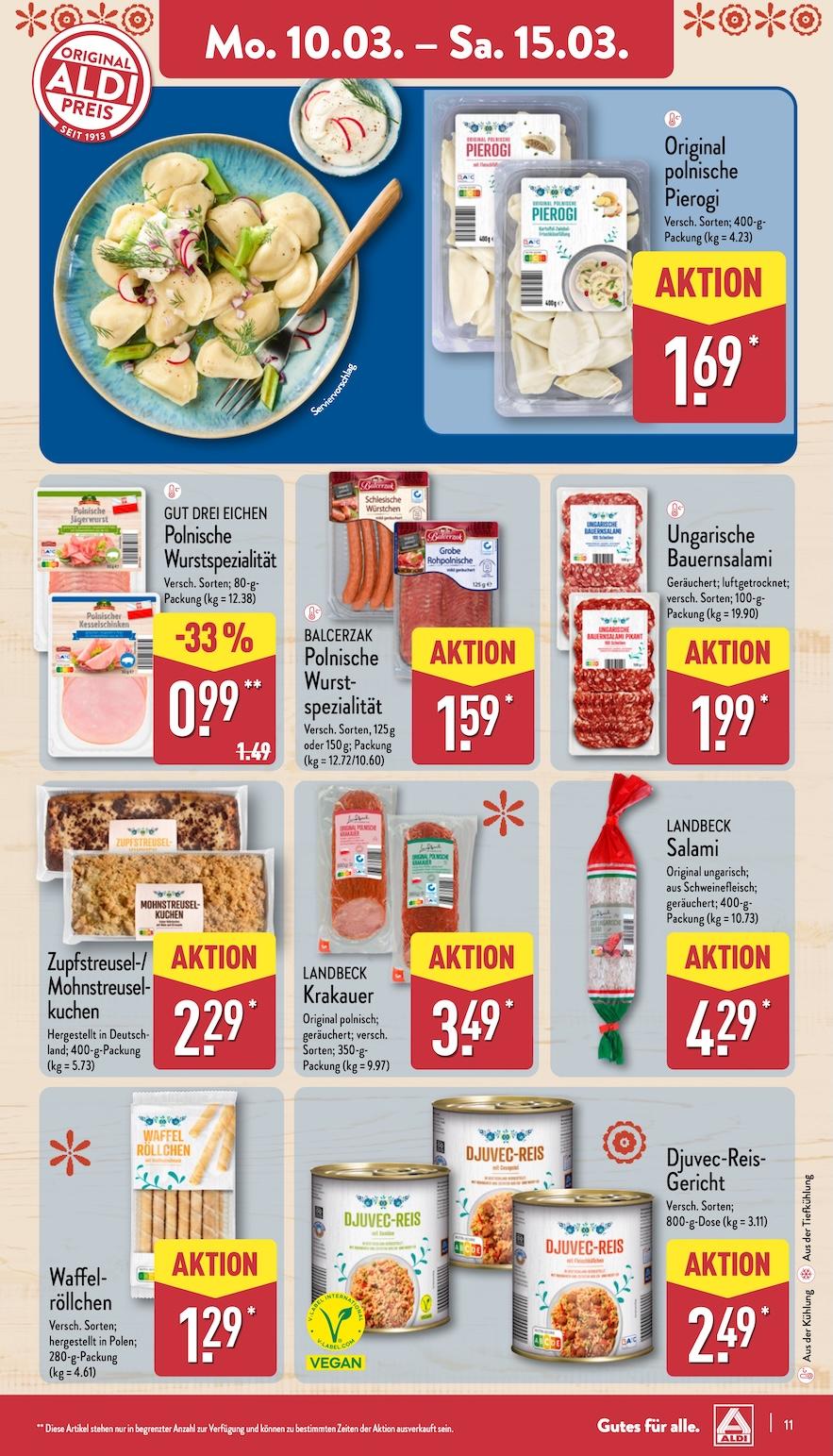 Aldi Aldi Nord Prospekt ab Montag Seite 11