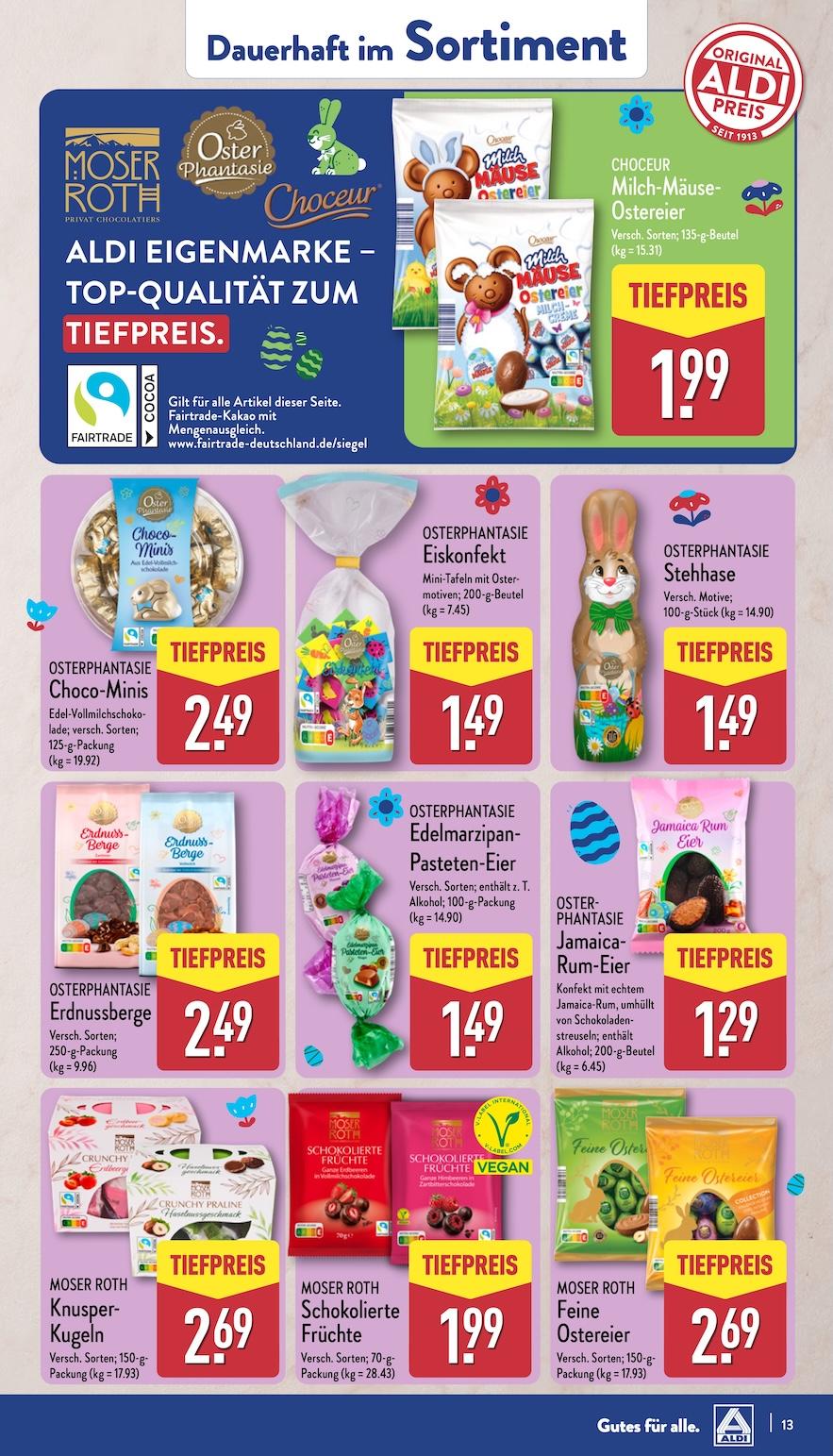 Aldi Aldi Nord Prospekt ab Montag Seite 13