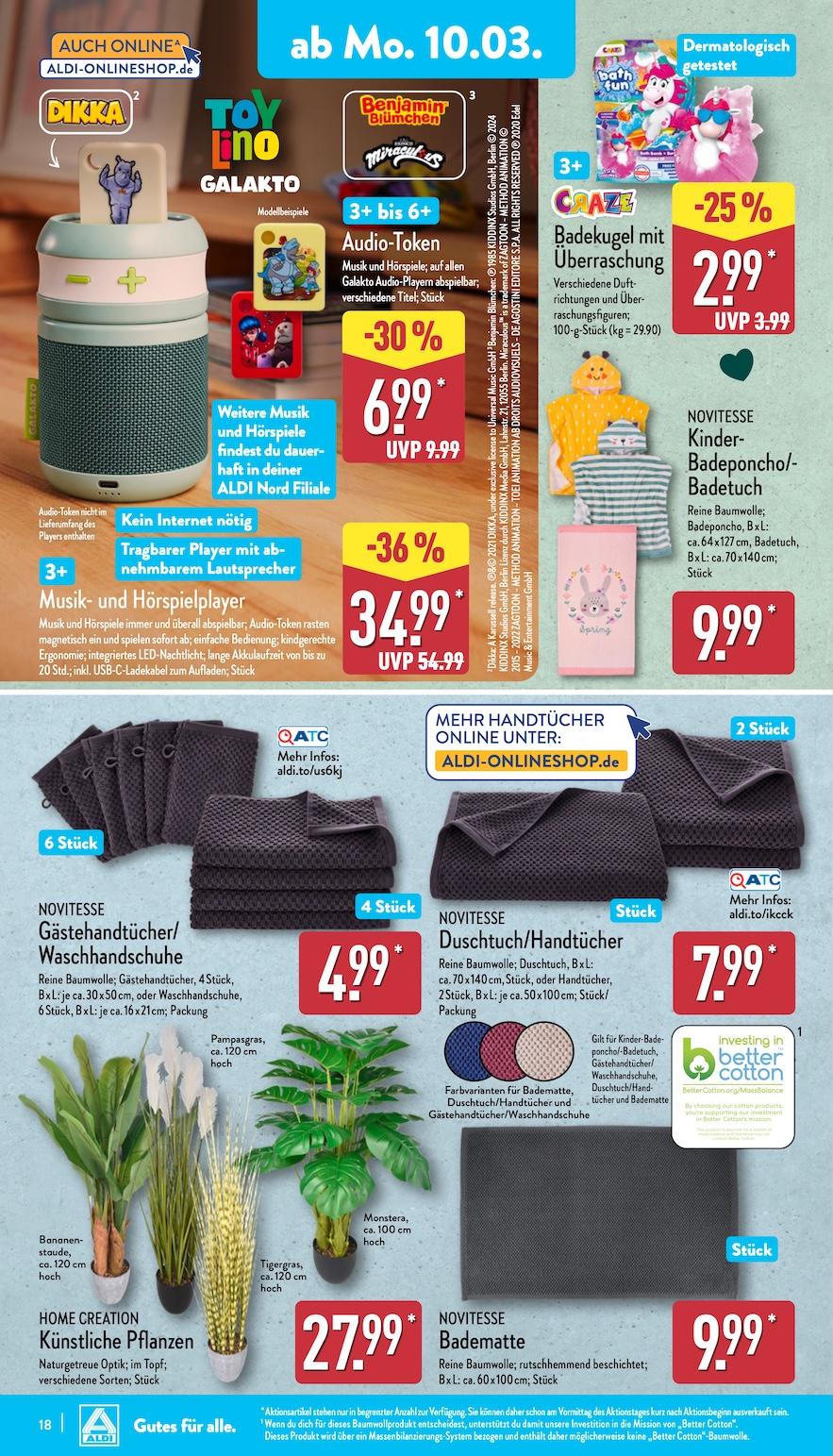 Aldi Aldi Nord Prospekt ab Montag Seite 18