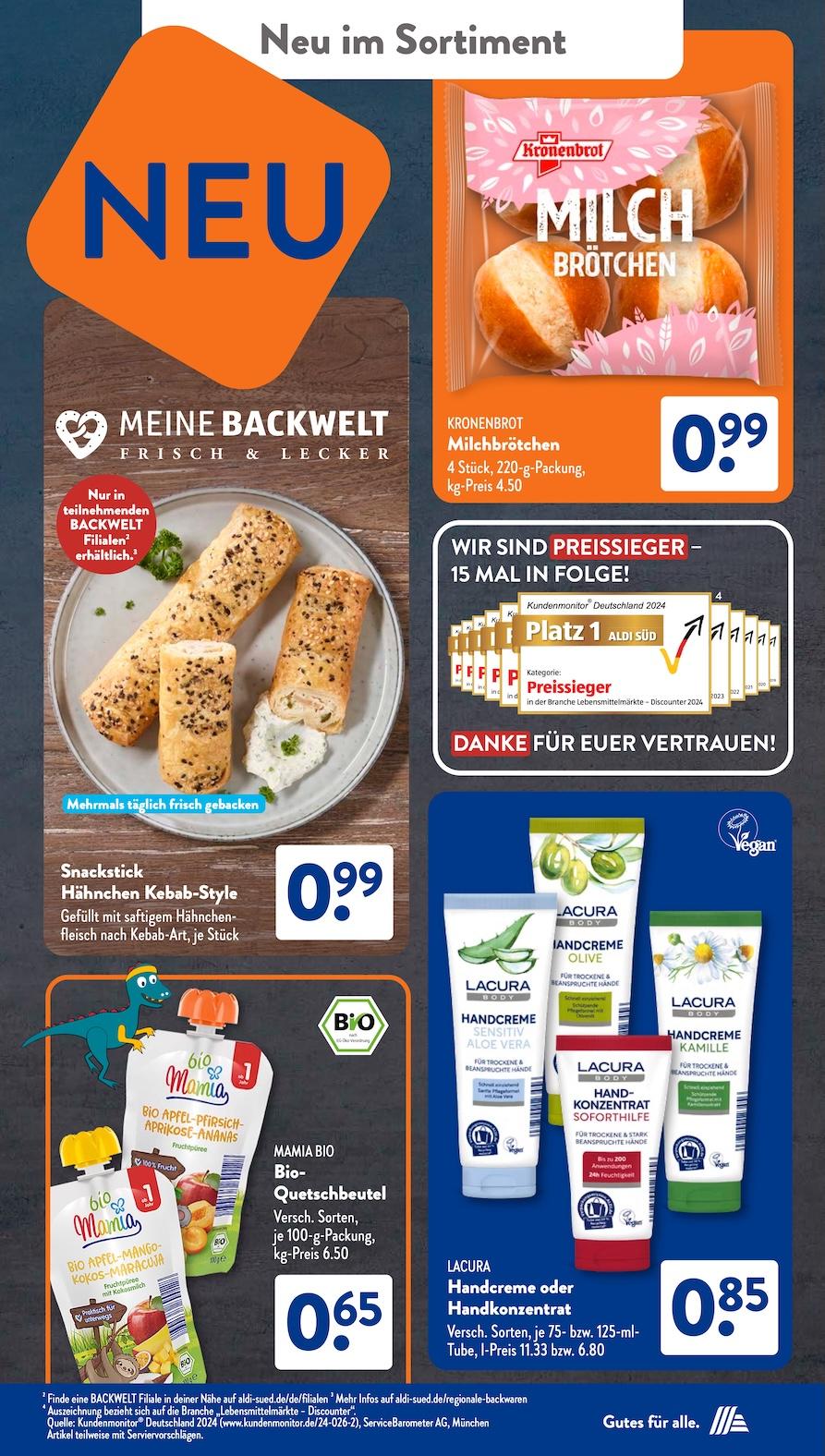 Aldi Aldi Süd Prospekt ab Montag Seite 26