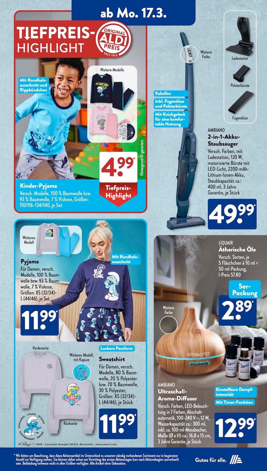 Aldi Aldi Süd Prospekt ab Montag Seite 3