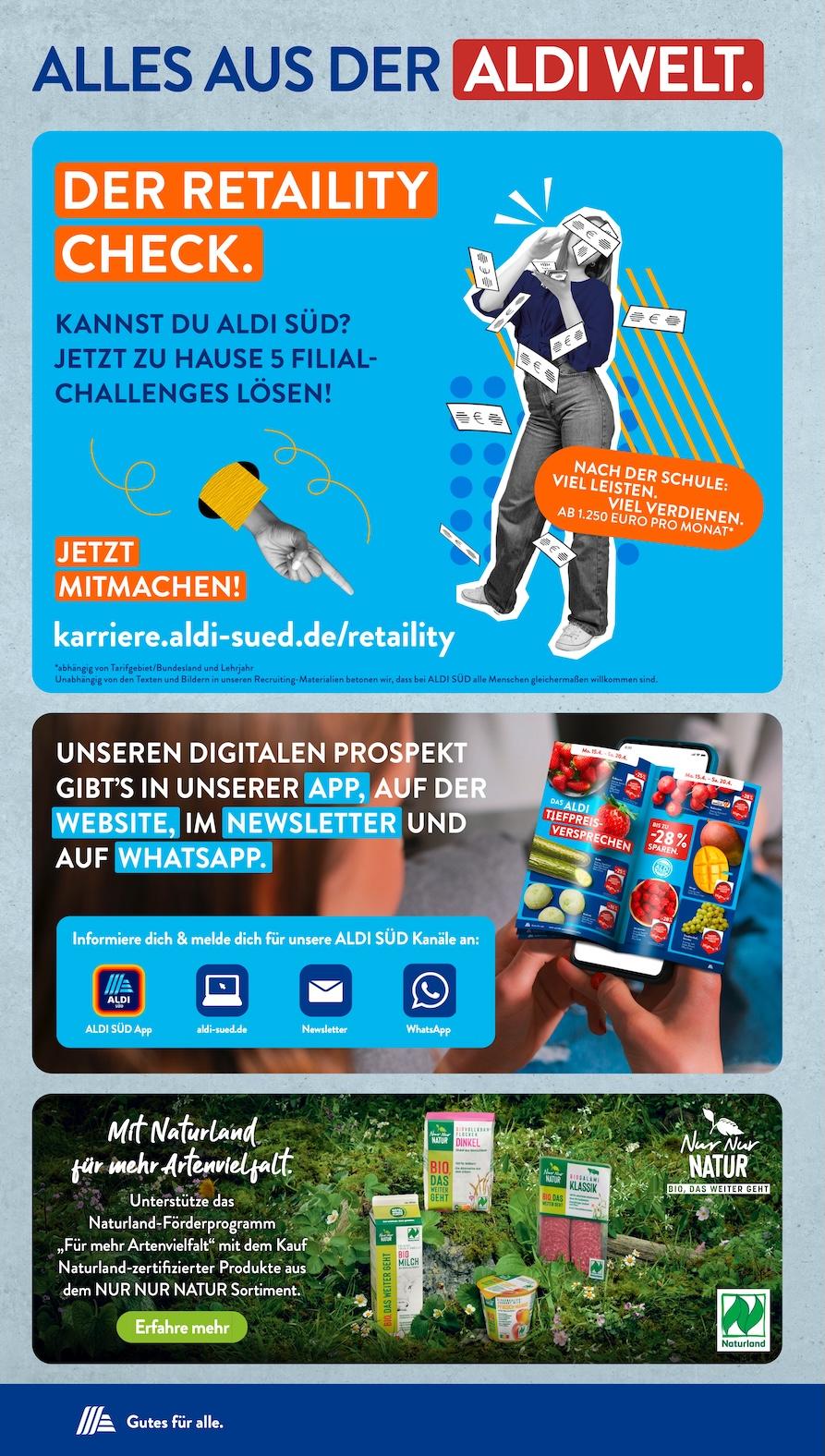 Aldi Aldi Süd Prospekt ab Montag Seite 38