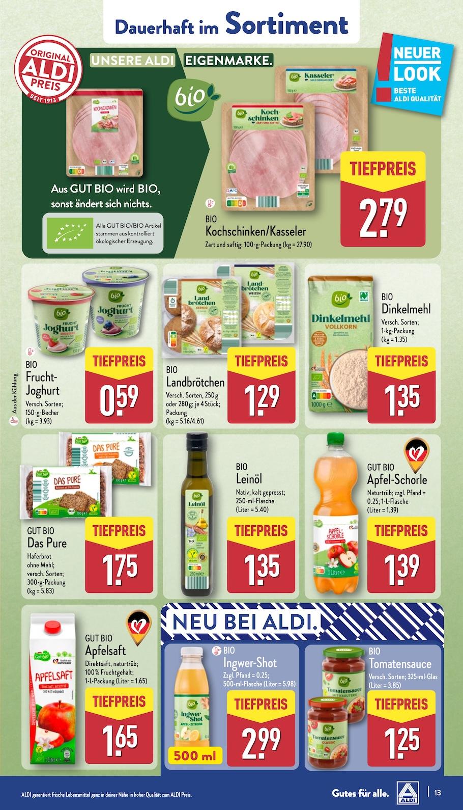 Aldi Aldi Nord Prospekt ab Montag Seite 13
