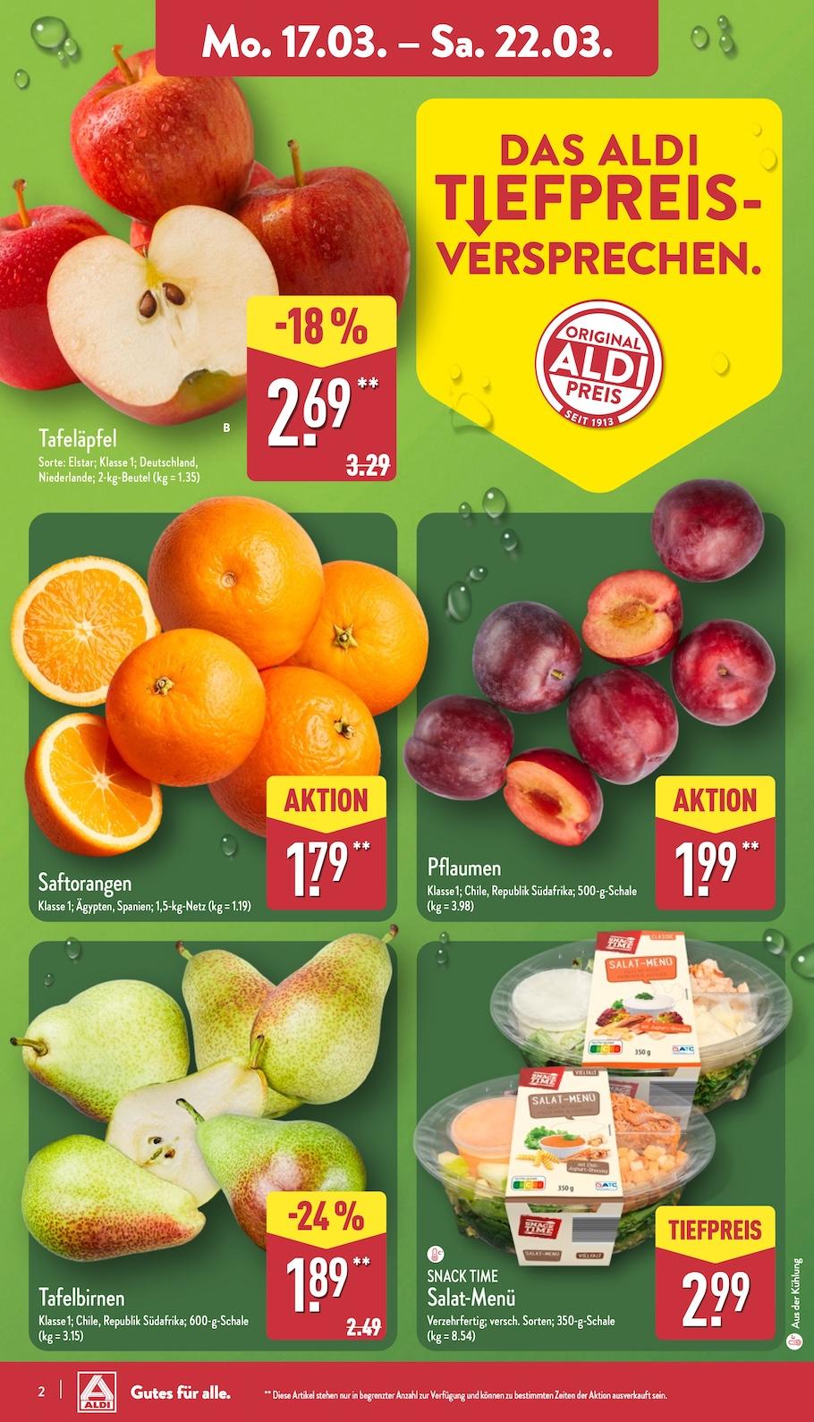 Aldi Aldi Nord Prospekt ab Montag Seite 2