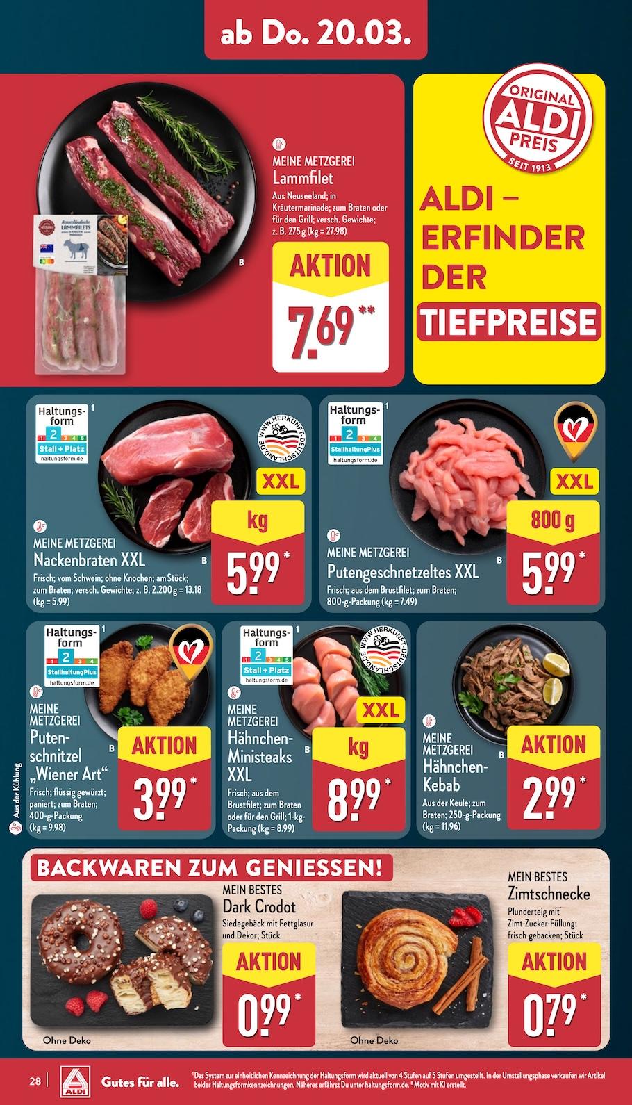 Aldi Aldi Nord Prospekt ab Montag Seite 28