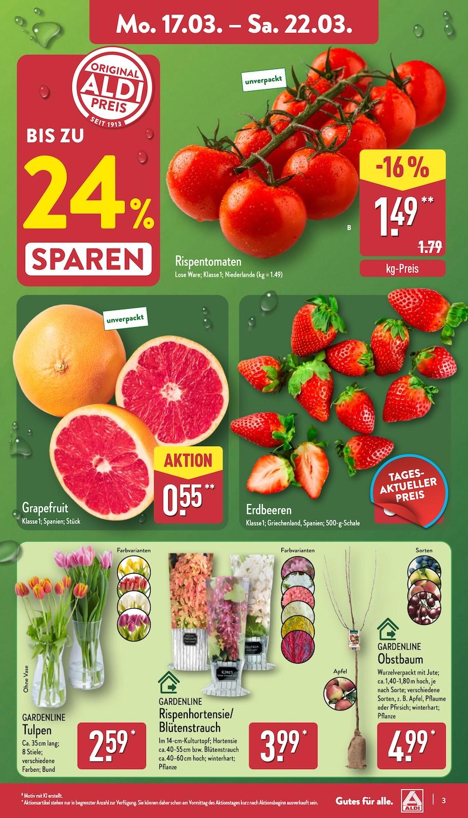 Aldi Aldi Nord Prospekt ab Montag Seite 3
