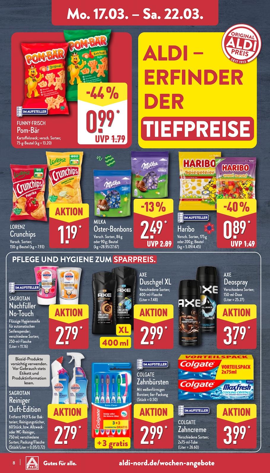 Aldi Aldi Nord Prospekt ab Montag Seite 8