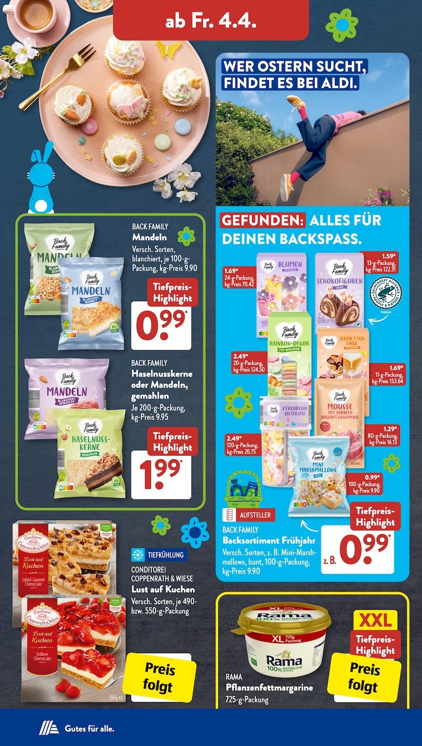 Aldi Aldi Süd Prospekt ab Montag Seite 21