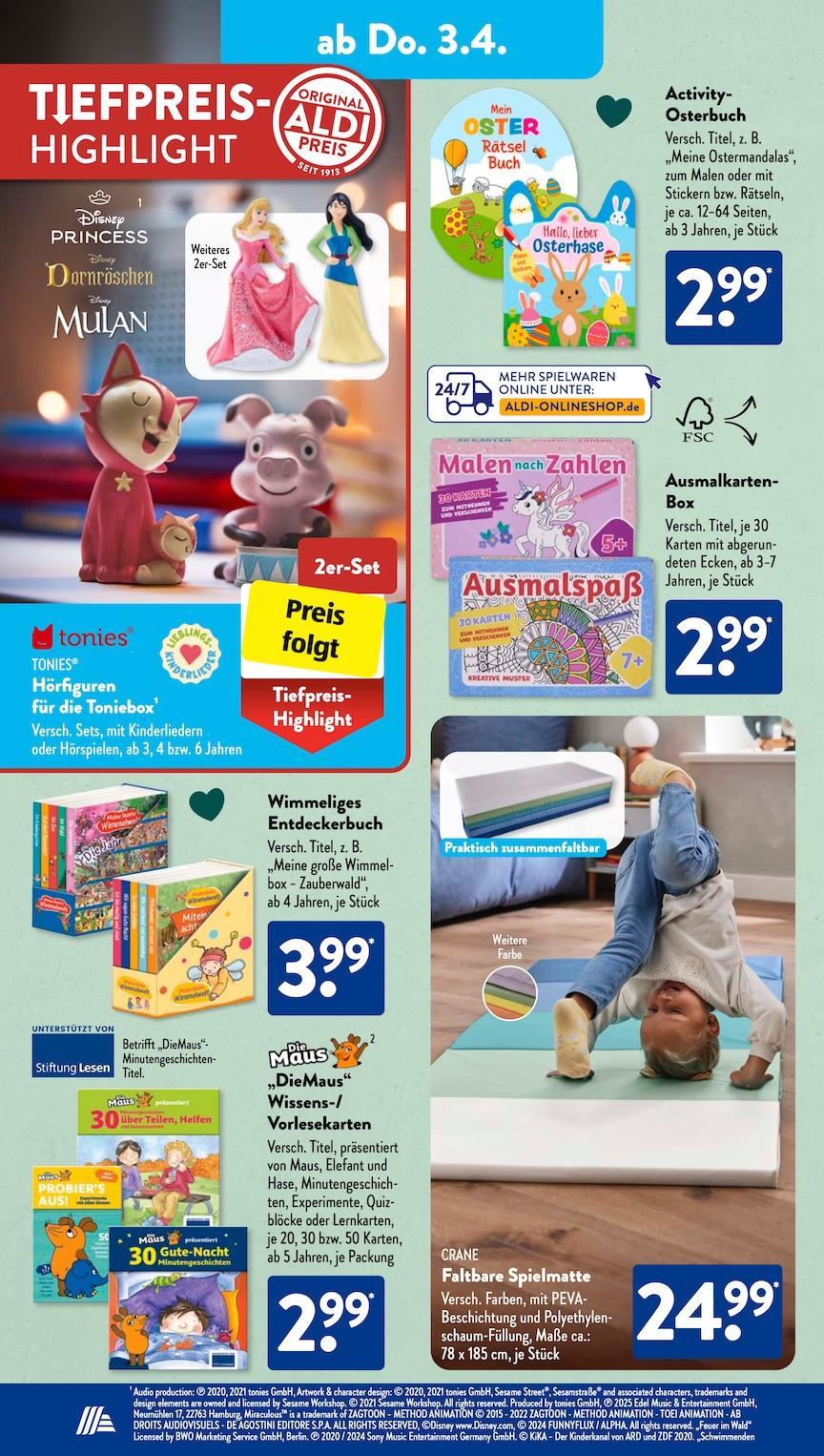 Aldi Aldi Süd Prospekt ab Montag Seite 9
